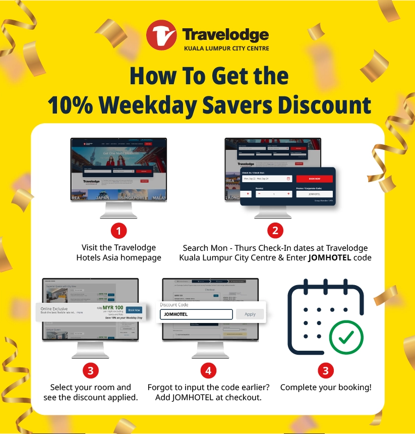 10% de descuento en estancias entre semana