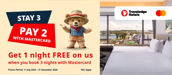 Mastercard Stay 3 Pay 2
