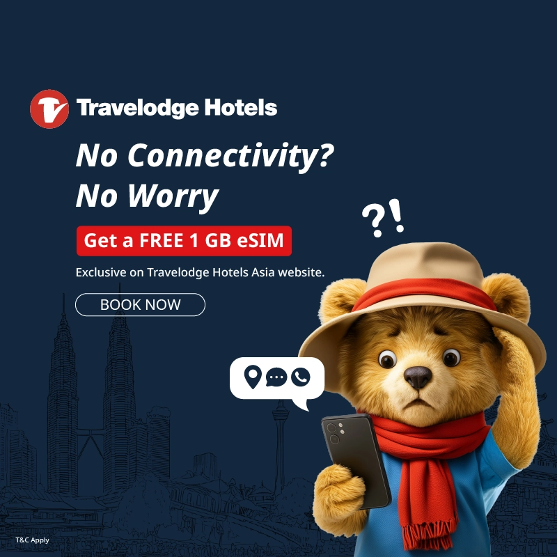 Travelodge FREE 1 GB eSIM mobile data