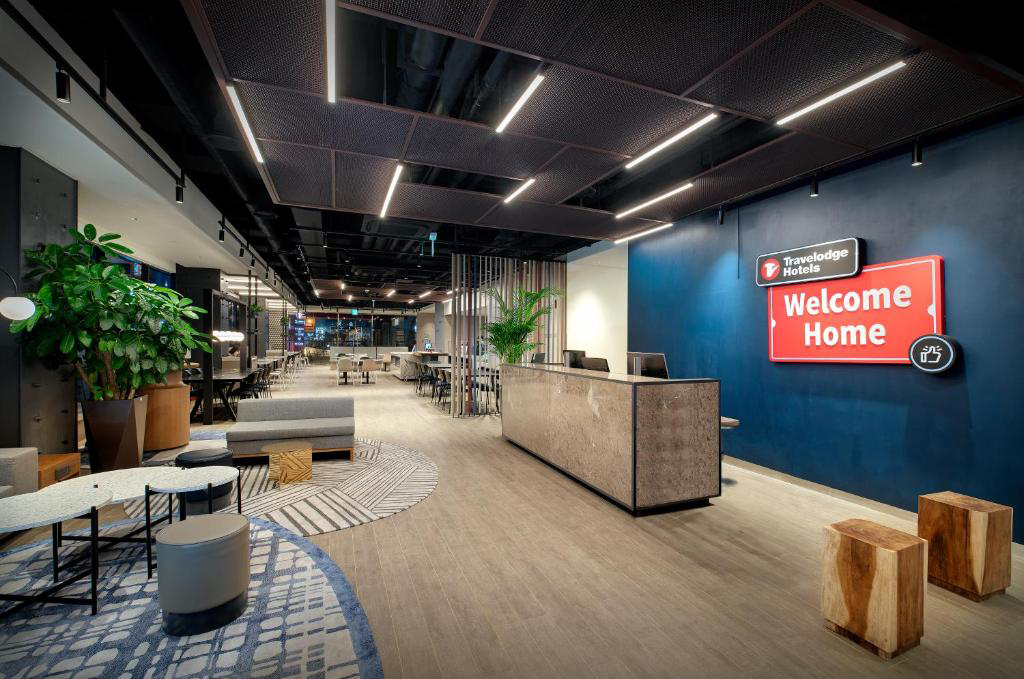 Workspaces in Travelodge Hotel in Seoul
