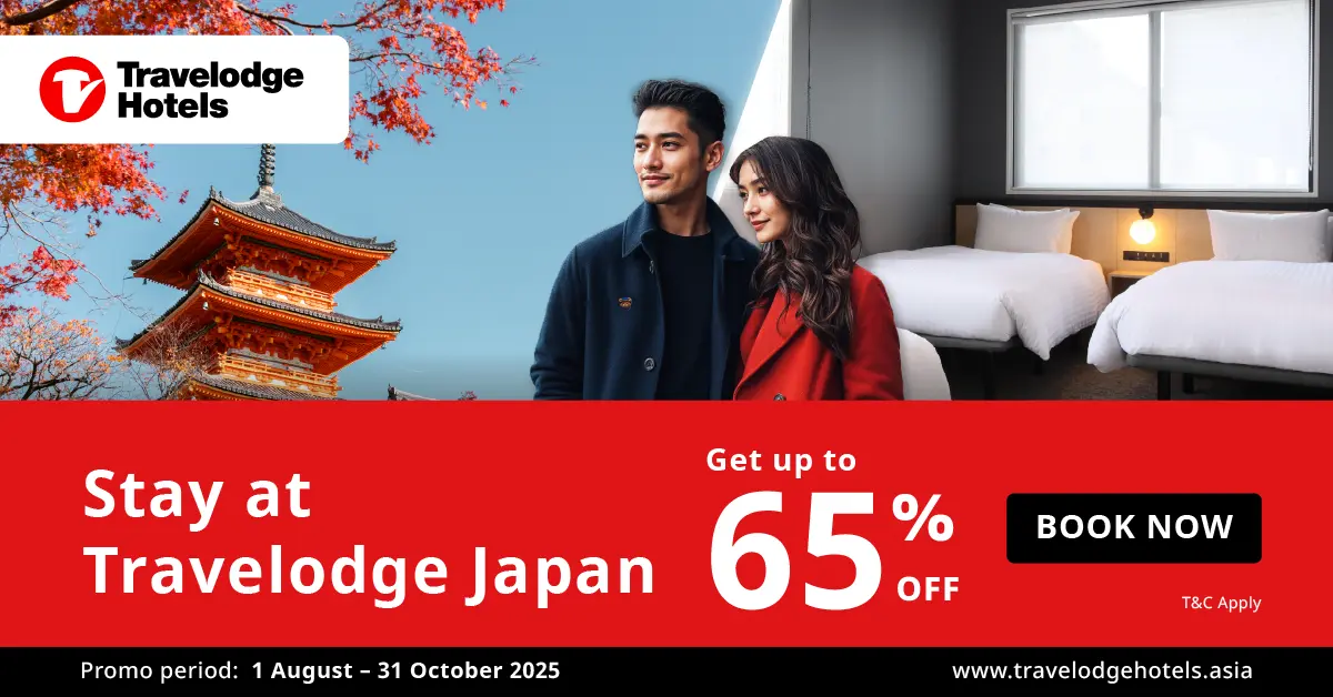 Travelodge Hotels Asia Autumn and Winter Deals
