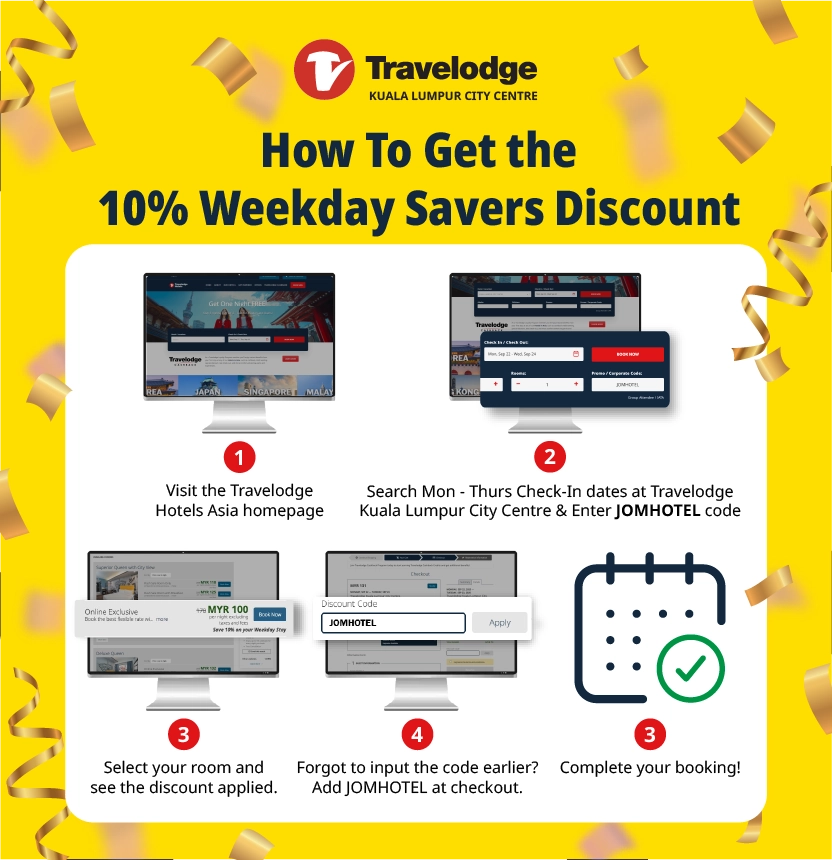 10% Off on Weekday Stays