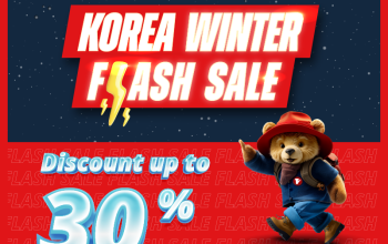 Winter Flash Sale – up to 30% Off Korea Stays